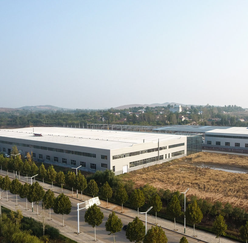 맞춤형 Estructura De Acero 제조된 전조 홀 건물 철강 구조 Q355B 중국에 창고 작업장