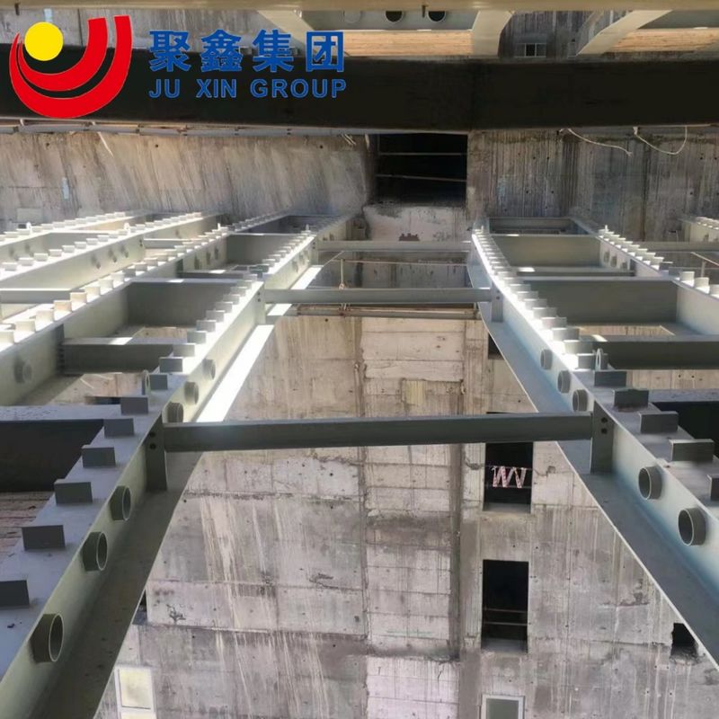 Q355 Q345 금속 프레임 워크샵 전공 금속 차고 건물 눈 저항성 경식 방지