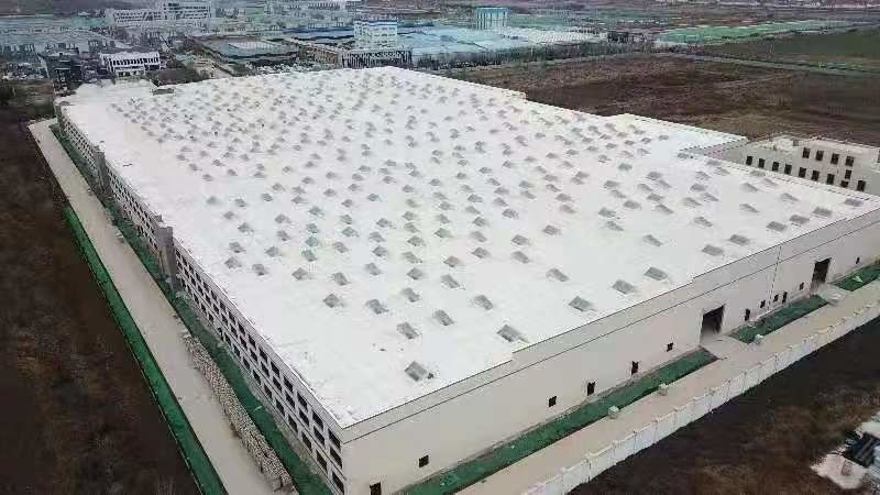 ISO 승인 중국 고성능 산업 워크샵 건물 46M 높이 36M 맑은 스판 단일 층 워크샵 가격