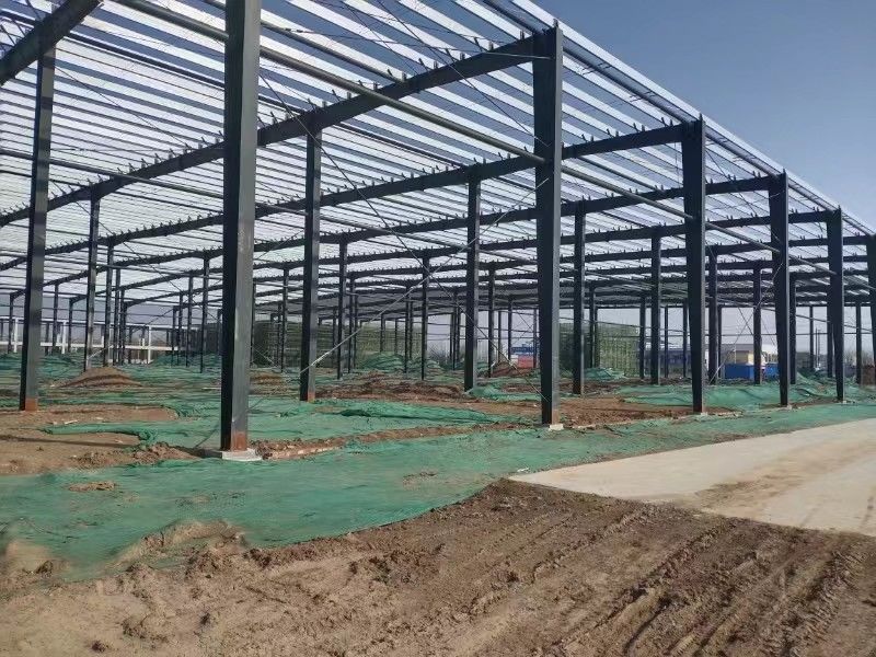 ISO 승인 중국 고성능 산업 워크샵 건물 46M 높이 36M 맑은 스판 단일 층 워크샵 가격
